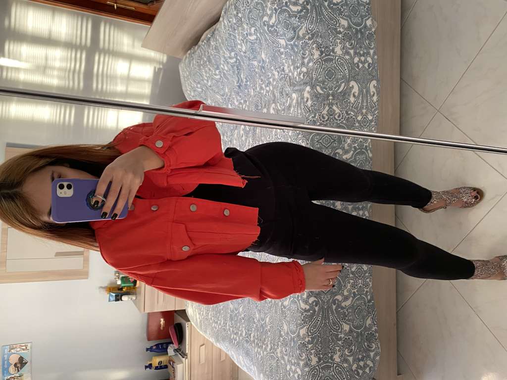 Giubbotto corto jeans